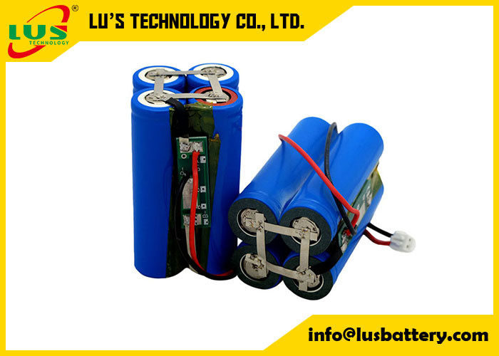 Batería recargable icr18650 Batería de iones de litio 7.4V 4000mah 29.6wh Batería 18650 batería recargable de litio 2000mAh 7.4v