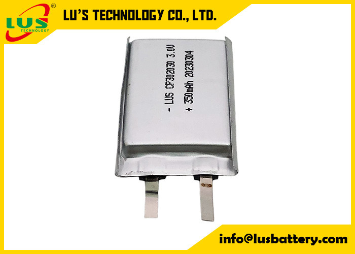 Batería primaria de iones de litio polímero CP302030 CP203830 Li Mno2 Batería 3.0V 350mAh para dispositivo de etiqueta