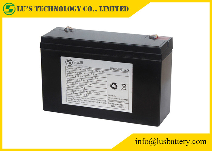 Batería recargable de 12 V 10 Ah de litio LiFePO4 de ciclo profundo Batería de 12 V 10 Ah diseñada para LiFePO4
