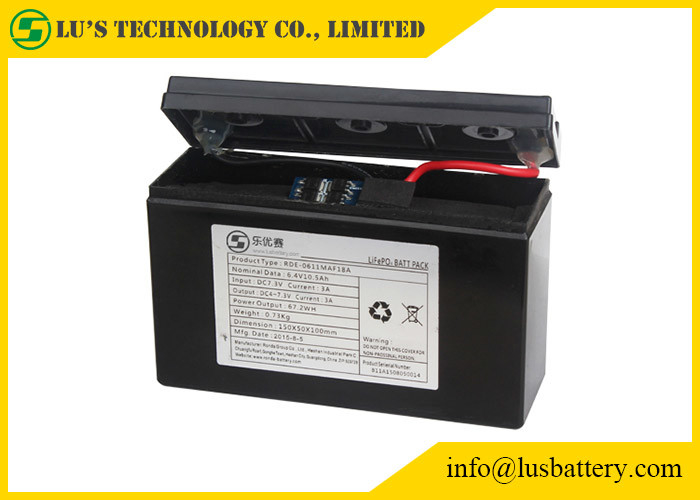 Batería recargable de 12 V 10 Ah de litio LiFePO4 de ciclo profundo Batería de 12 V 10 Ah diseñada para LiFePO4