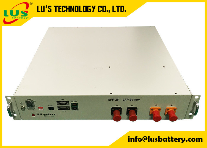 Batería de iones de litio LiFePO4 de 48V 100ah Fuente de alimentación de respaldo para la estación base de comunicación Batería LiFePO4 de 50ah-100ah