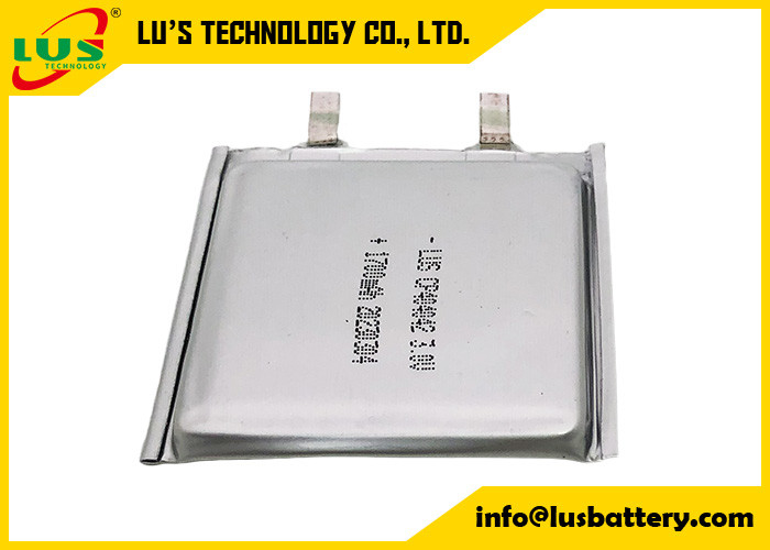 Batería de litio de 3 V Baterías ultra delgadas de 1700 mAh CP404040 Batería de litio de metal en paquete blando