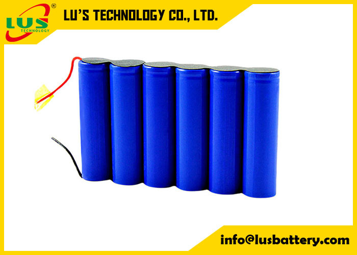 Batería de iones de litio recargable 7.4V 6600mAh Batería de iones de litio con ICR18650 CELL