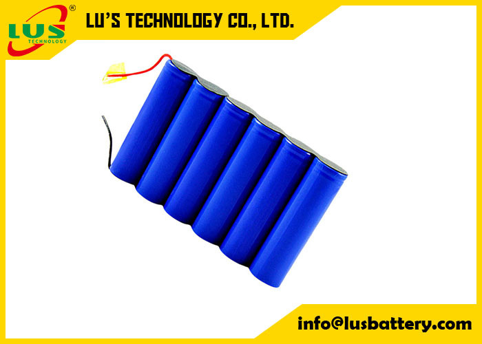 Batería de iones de litio recargable 7.4V 6600mAh Batería de iones de litio con ICR18650 CELL