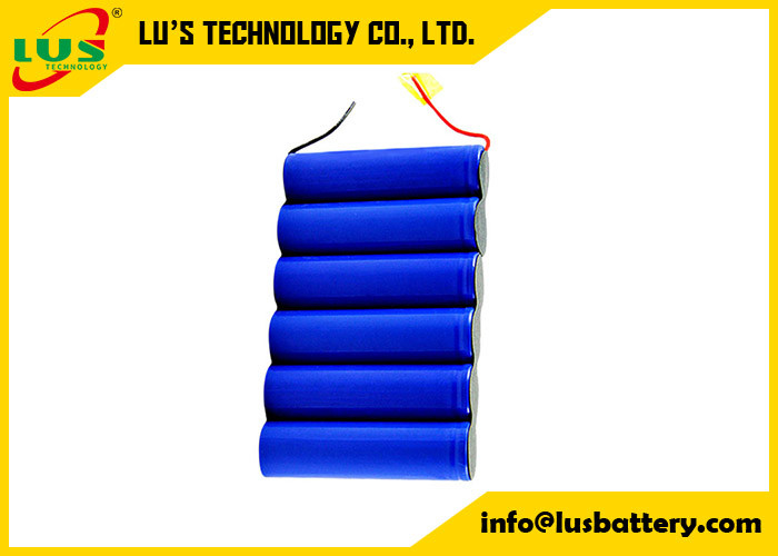Batería de iones de litio recargable 7.4V 6600mAh Batería de iones de litio con ICR18650 CELL