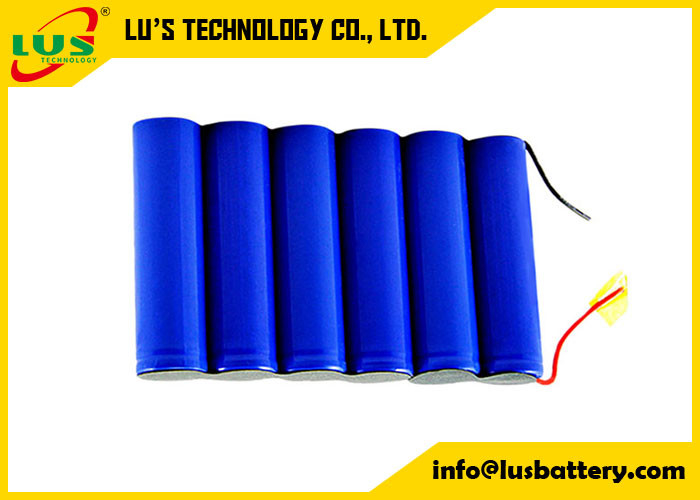 Batería de iones de litio recargable 7.4V 6600mAh Batería de iones de litio con ICR18650 CELL
