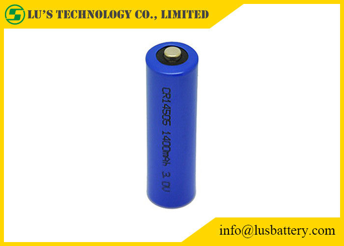 Tipo primario Baterías de manganeso AA CR14505 Batería de litio AA de 3V ambiental Batería de 3V de 1400mah