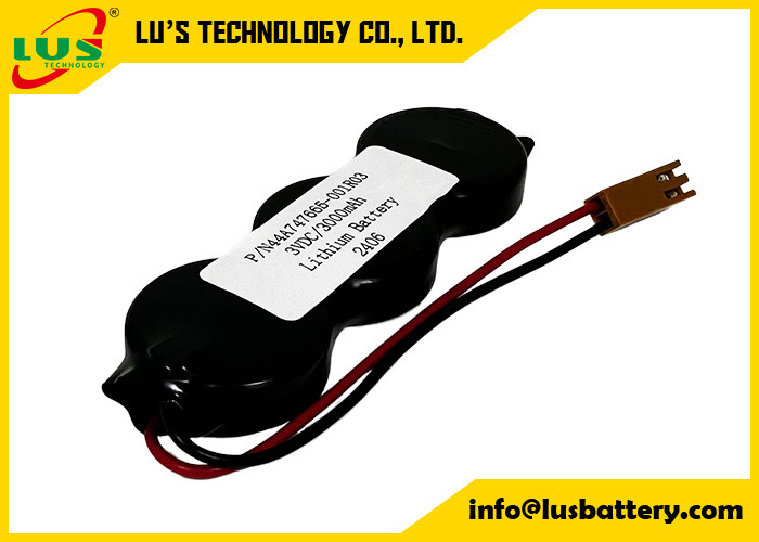 P/N44A747665-001R03 3VDC 3000mah batería de litio CR2477-3P batería de pilas de moneda OEM