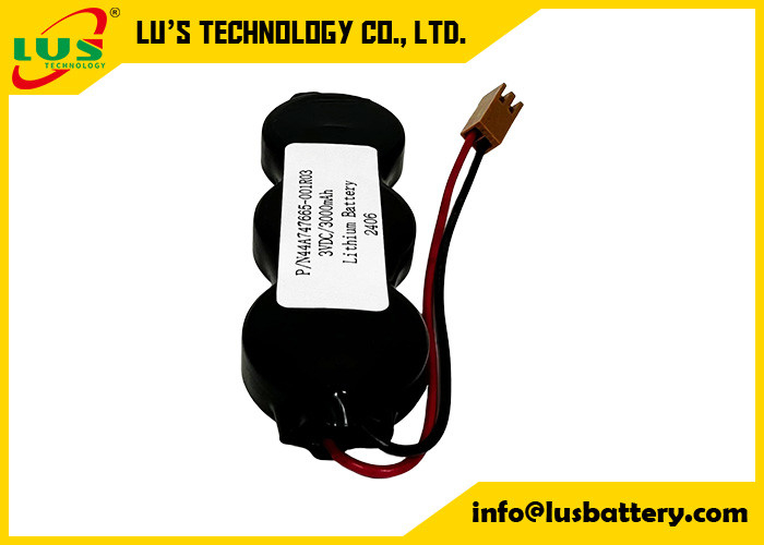 P/N44A747665-001R03 3VDC 3000mah batería de litio CR2477-3P batería de pilas de moneda OEM