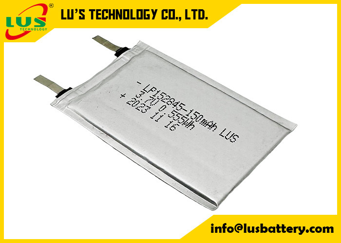 LP152845 3.7V batería recargable de iones de litio de polímero de 150mah Batería LiPo LP152845 3.7V