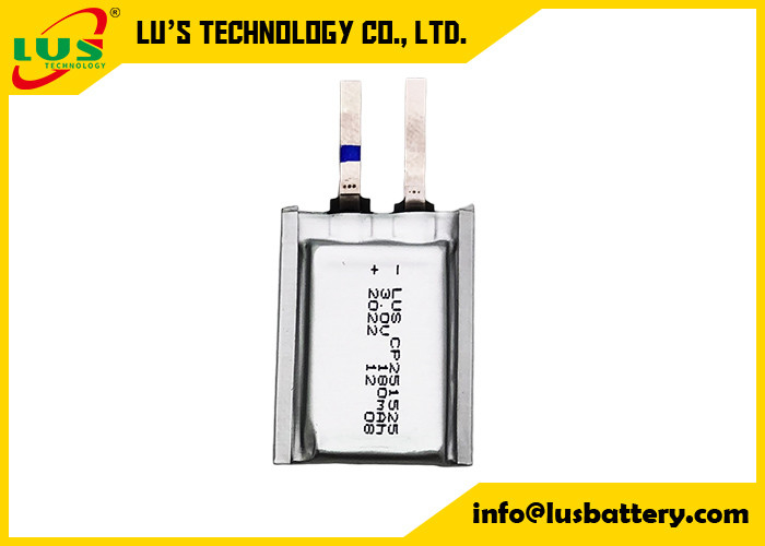 El suministro de la batería de dióxido de litio y manganeso Cp251525 3.0V 150mAh LiMnO2 Ultra delgada de la célula 3V