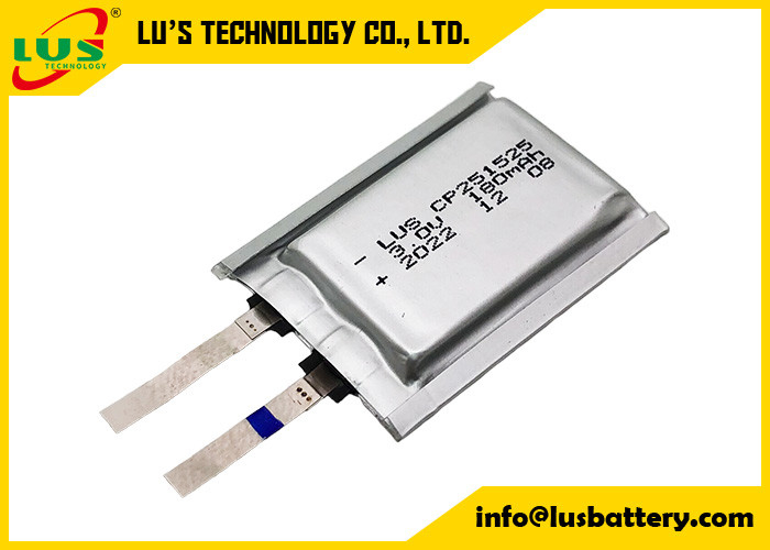 El suministro de la batería de dióxido de litio y manganeso Cp251525 3.0V 150mAh LiMnO2 Ultra delgada de la célula 3V