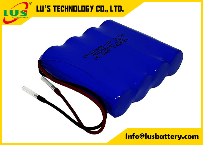 Batería AA CR14505-4P Batería primaria de litio CR14505 3,0 voltios 5600mah Personalizaciones