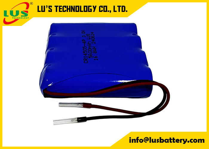 Batería AA CR14505-4P Batería primaria de litio CR14505 3,0 voltios 5600mah Personalizaciones