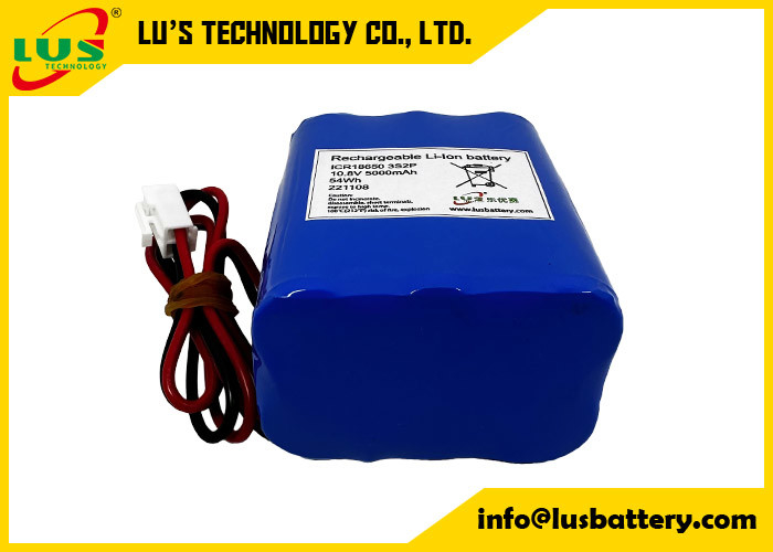 18650 3S2P 10.8V 5000mah Batería de iones de litio original 11.1volt 5Ah 55.5wh Batería de litio OEM