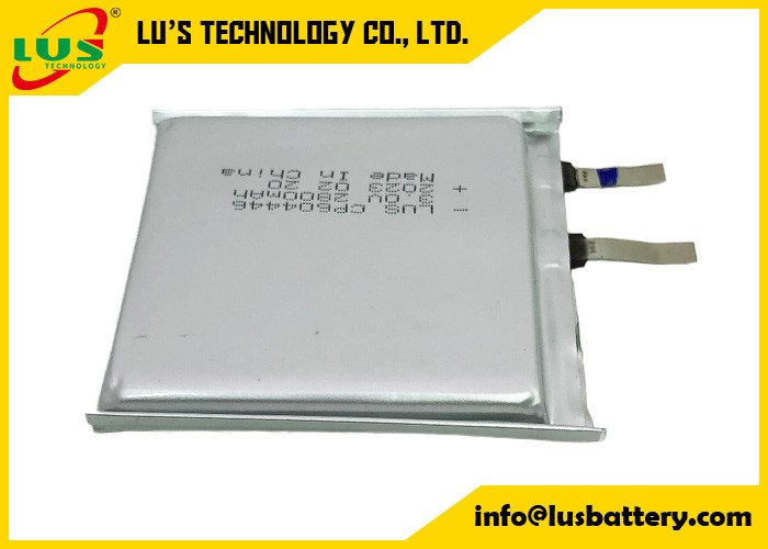 Cp604446 Limno2 Poch Cell 3,0 voltios 2800mah Batería de litio Cp604446 Batería de célula primaria