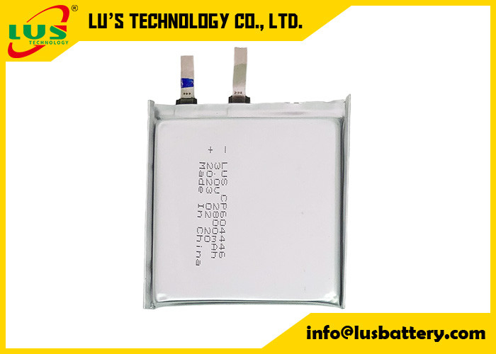 Cp604446 Limno2 Poch Cell 3,0 voltios 2800mah Batería de litio Cp604446 Batería de célula primaria