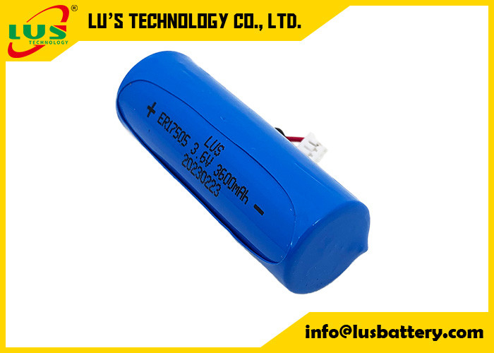ER17500 3.6v 3600mAh batería primaria Lisocl2 3.6v 3600mah PLC Batería de litio OEM