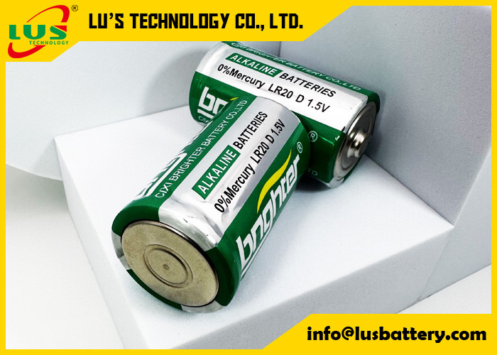 Tamaño D Batería de células secas 1.5V Batería alcalina AM1 Batería de células alcalinas LR20 1.5Volt