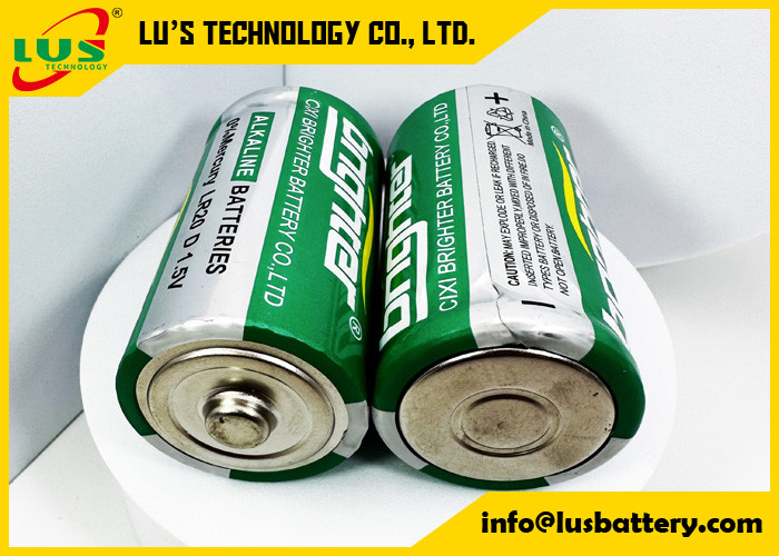 Tamaño D Batería de células secas 1.5V Batería alcalina AM1 Batería de células alcalinas LR20 1.5Volt