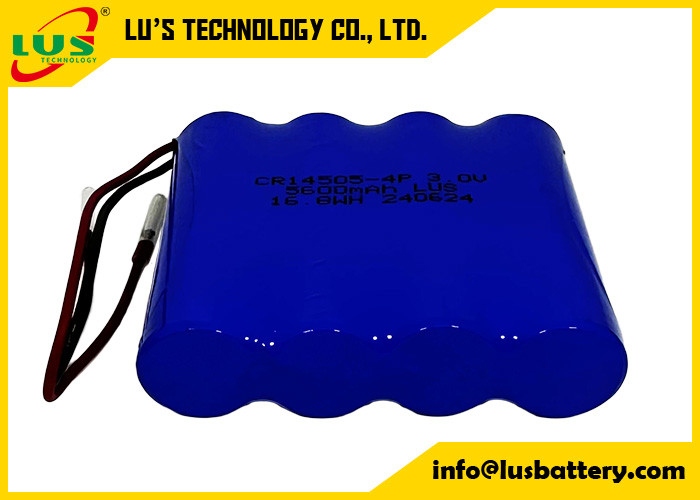 Batería de litio de 5600mah tamaño AA batería primaria CR14505 3,0 voltios batería de personalización