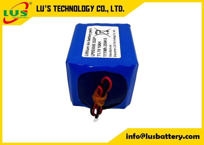 LP955565 Batería recargable con batería Li-Po de 11 V 10 AH 3S2P 955565 batería de polímero