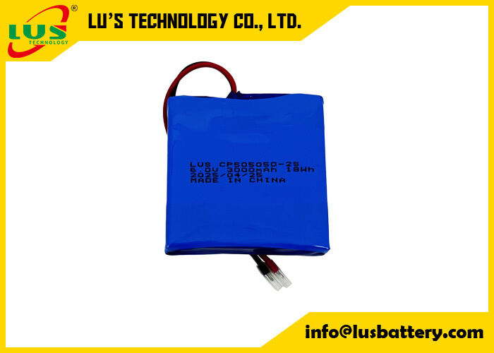 CP505050-2S personalizado 6V Batería de celda de bolsa primaria 3000mah paquete de baterías de celda fina OEM