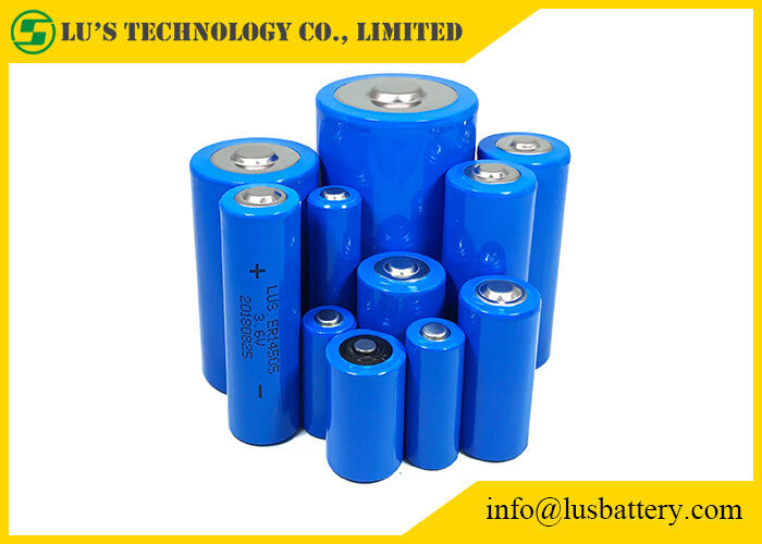 Las baterías disponibles de la batería 3.6v 2400mah del cloruro de tionil del litio del AA 3,6 V 2.4Ah del tamaño ER14505 clasifican el AA