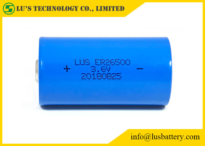 Batería primaria de la batería de litio de la talla 3,6 V de la batería de litio de Batteires ER26500 C 9000mAh 3.6v