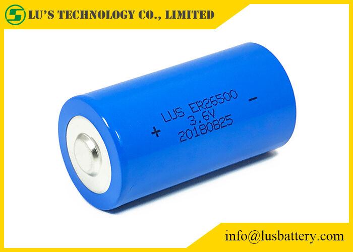 Batería primaria de la batería de litio de la talla 3,6 V de la batería de litio de Batteires ER26500 C 9000mAh 3.6v