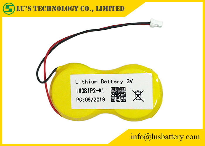 Botón de la pila del litio de ECR2450 Limno2 1200mah 3v para las etiquetas