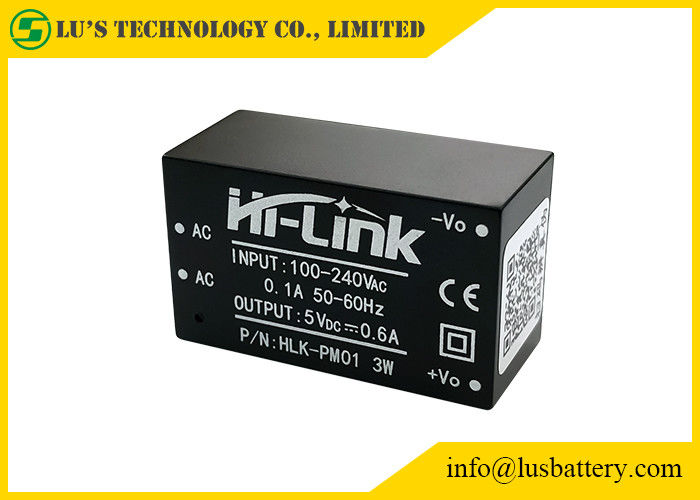 Módulos de la corriente continua de la CA de HLK-PM01 3.3V 5V 9V 12V 24V 600mA 3W