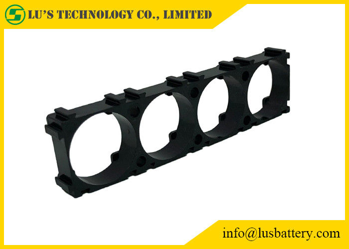 Accesorios plásticos de la batería del tenedor de batería del espaciador de la PC 1x4 21700 del ABS UL94V-0 DIY