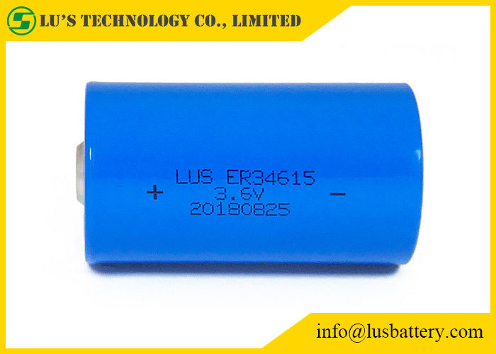 batería medidora para uso general del tamaño D Lisocl2 de la batería del cloruro de tionil del litio de 3.6V 13.0Ah