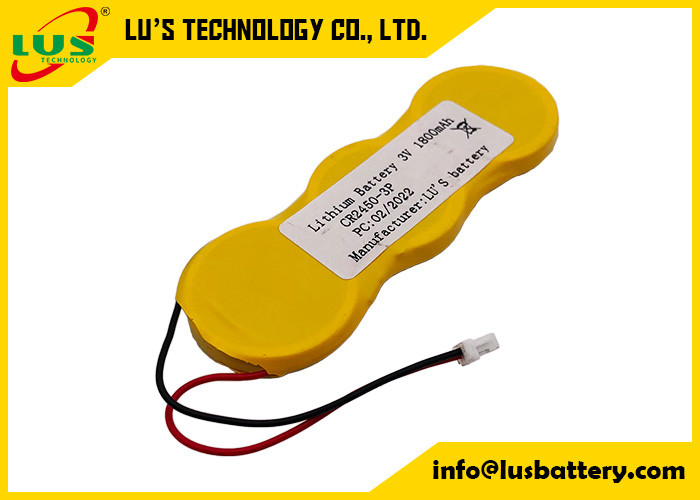 batería de litio modificada para requisitos particulares de la célula 3000mAh 3P CR2477 3V de la moneda del litio de los terminales para los juguetes