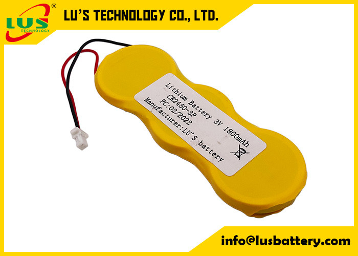 célula Cr2477 3v 3000mah del litio de la batería de litio de 3p 3.0v para la calculadora del reloj