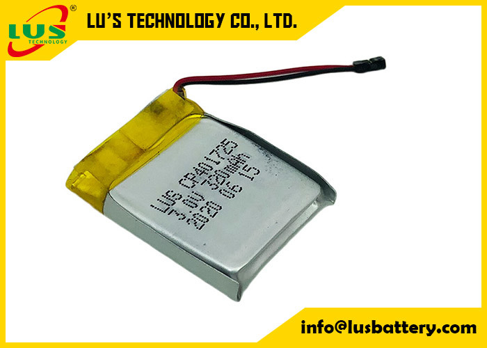célula de batería de 3V 320mah Limno2 con el conector de los alambres para el uso Smart Card del montaje del PWB