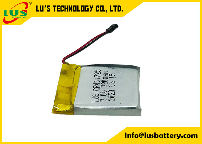 célula de batería de 3V 320mah Limno2 con el conector de los alambres para el uso Smart Card del montaje del PWB