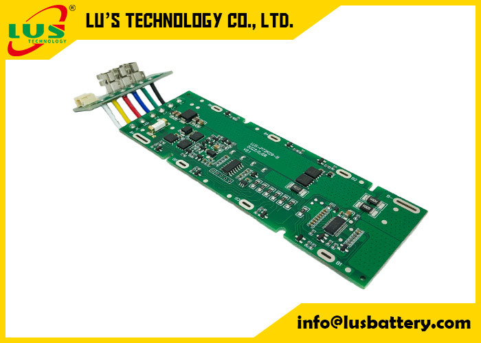 tablero de la protección de la batería del PWB del PCM BMS de 7S 100A Li Ion LiPo Battery con la placa del contacto
