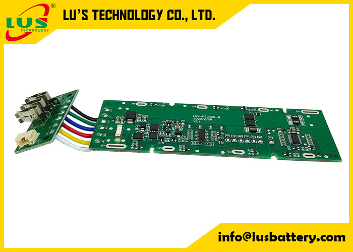 tablero de la protección de la batería del PWB del PCM BMS de 7S 100A Li Ion LiPo Battery con la placa del contacto