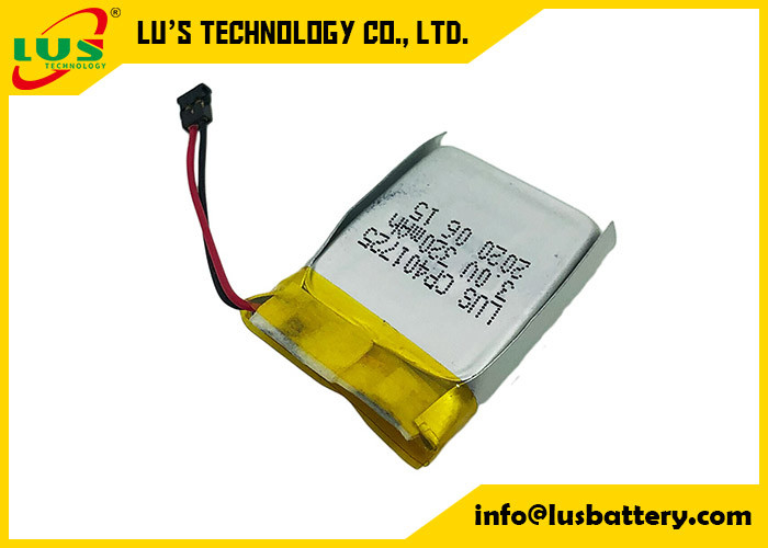 CP401725 batería ultra fina de la célula de la bolsa de la batería primaria 3v 320mah para los productos de RTLS