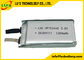 Batería flexible primaria ultra fina de la batería de litio de 3.0V 1500mAh CP702440 Li MnO2