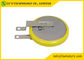 Célula Limno2 de la moneda del PWB del botón de la pila del litio de CR2032 3.0v 220mah